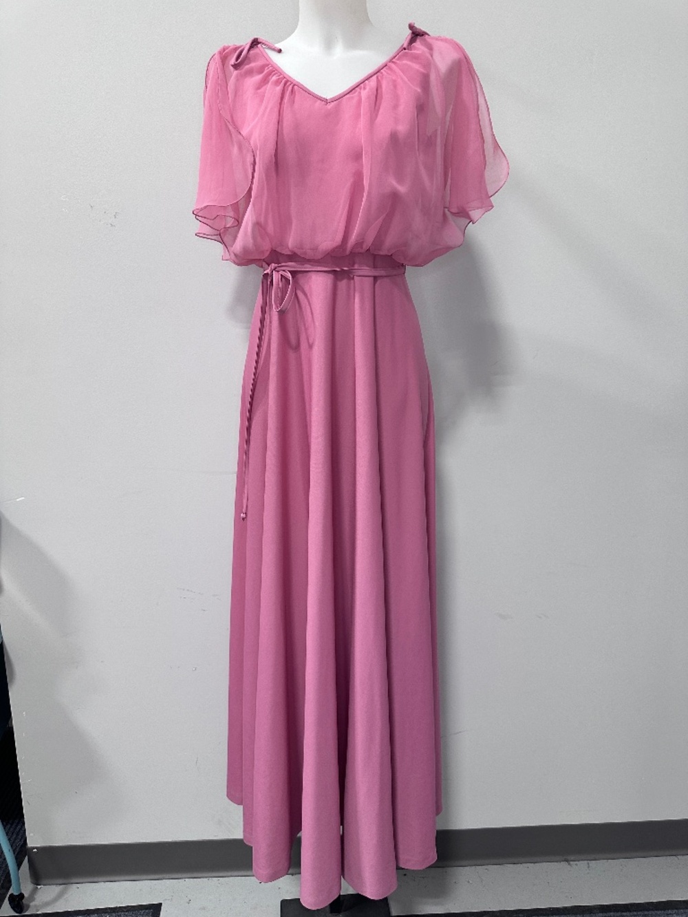 VINTAGE 1970s bridesmaids dress - Picture 1 of 2